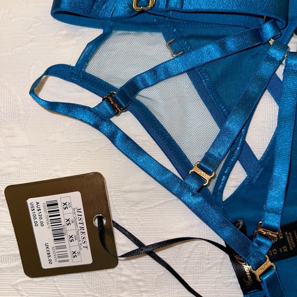 MISTRESS T
PEACOCK BLUE PANTY - Picture 10 of 16